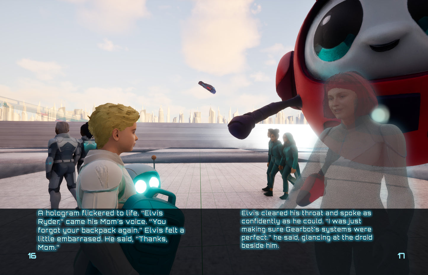 Elvis Ryder and His Glitchy Gearbot