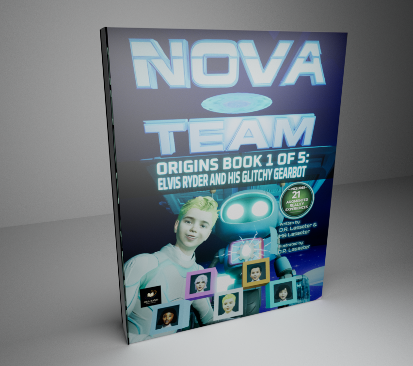 Elvis Ryder and His Glitchy Gearbot Complete AR Ebook (Ages 7-10)