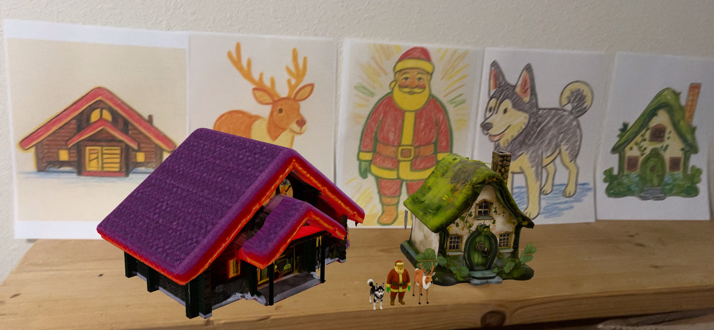 AR Personalizado a Partir del Dibujo de tu Hijo (Starter)