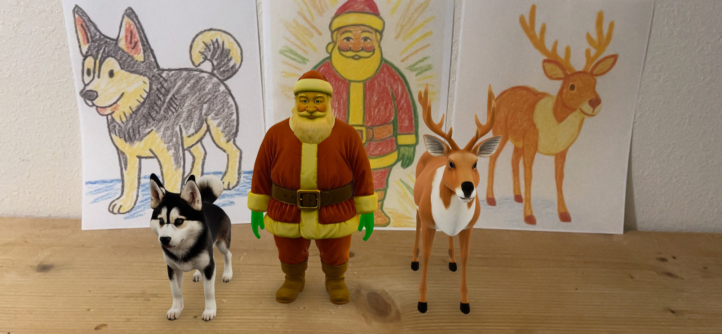 AR Personalizado a Partir del Dibujo de tu Hijo (Starter)