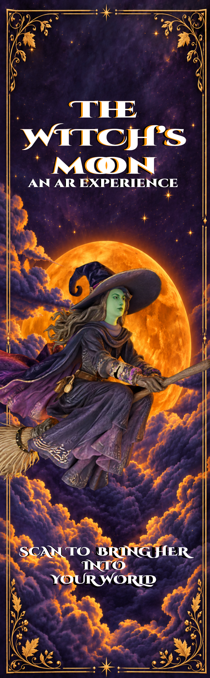 The Witch’s Moon AR Bookmark — Instant Digital Download + Optional Personalization